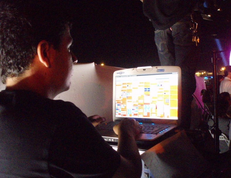 Presta sonopro son et lumière regie technique Festival international marseille Salsatongs