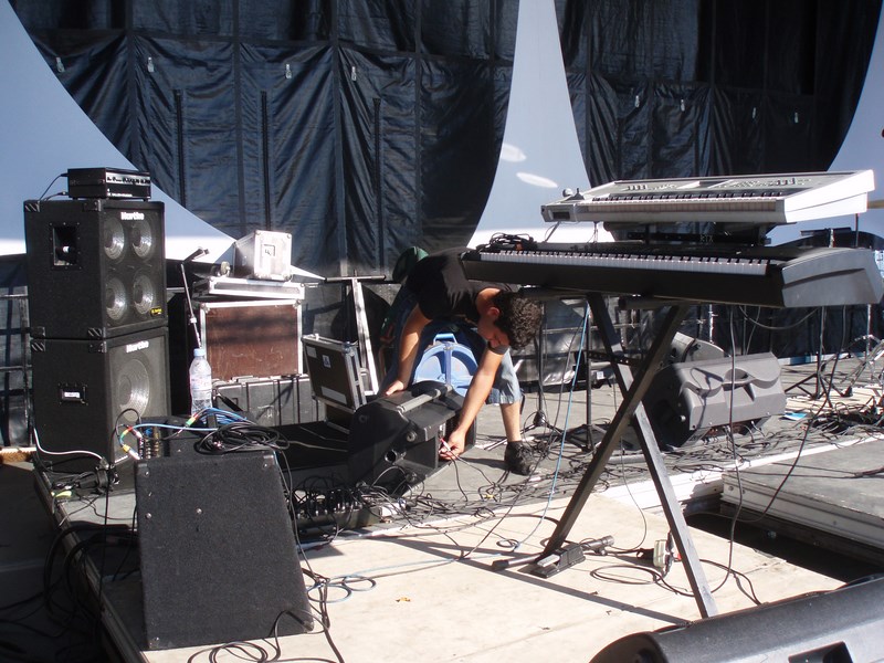 Presta sonopro son et lumière regie technique Festival international marseille Salsatongs