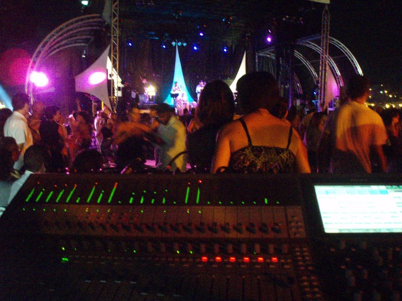 Presta sonopro son et lumière regie technique Festival international marseille Salsatongs