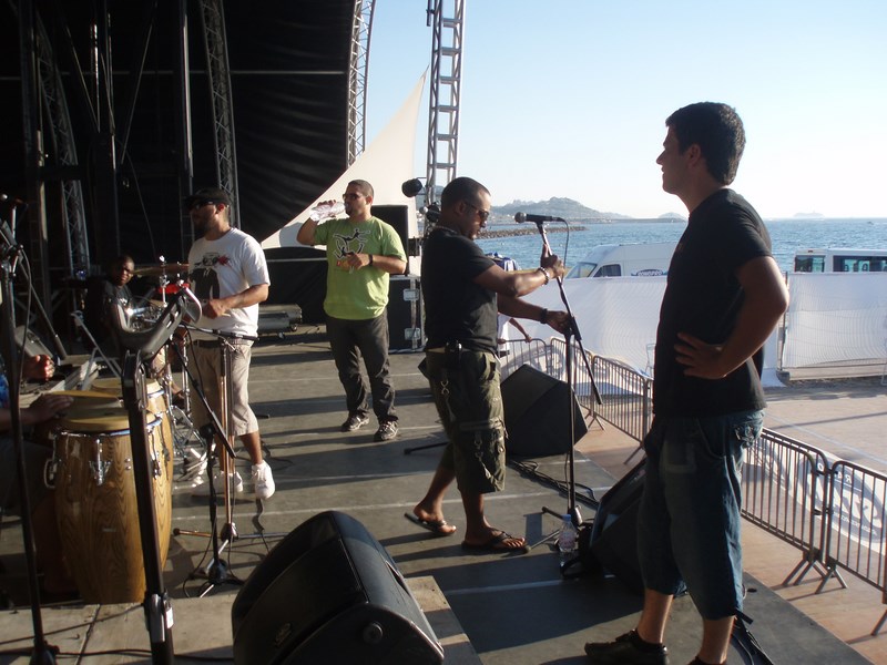 Presta sonopro son et lumière regie technique Festival international marseille Salsatongs