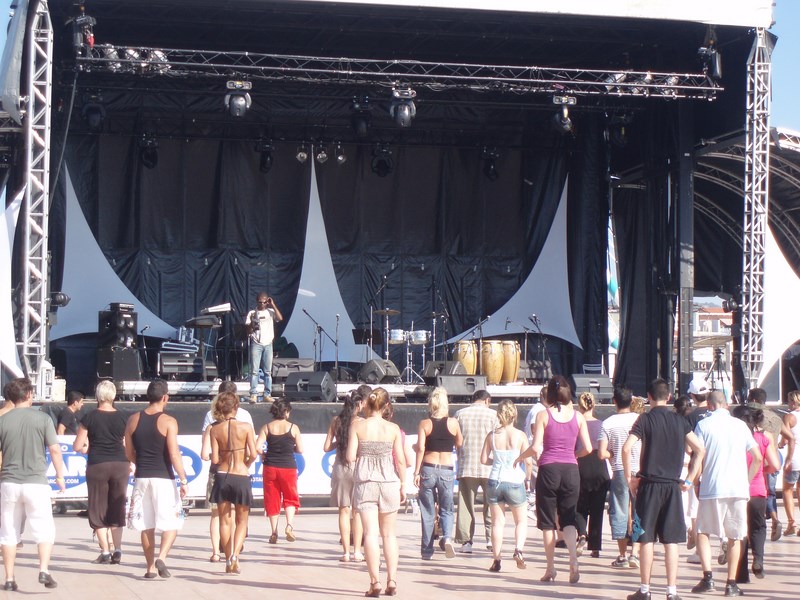 Presta sonopro son et lumière regie technique Festival international marseille Salsatongs