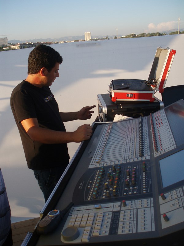 Presta sonopro son et lumière regie technique Festival international marseille Salsatongs