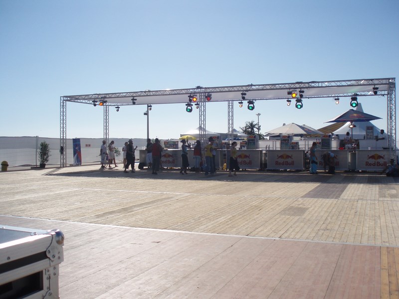 Presta sonopro son et lumière regie technique Festival international marseille Salsatongs