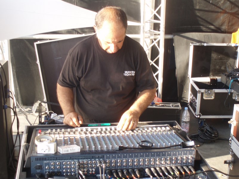 Presta sonopro son et lumière regie technique Festival international marseille Salsatongs