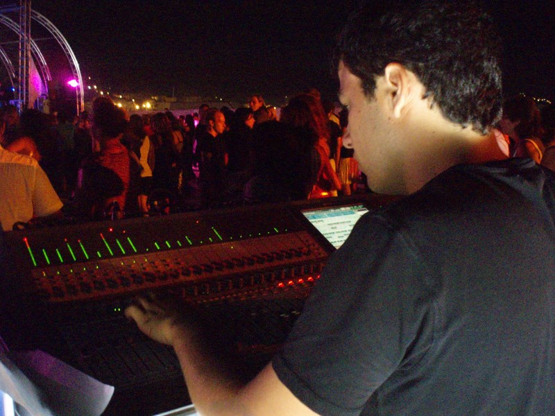 Presta sonopro son et lumière regie technique Festival international marseille Salsatongs