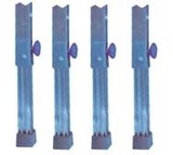  PIED ALU TELESCOPIQUE • Pour PRA01 jeu de 4 pieds